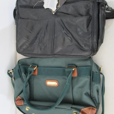#22 Jaguar travel bag, Leather soft brief case type bag (not new with tags)