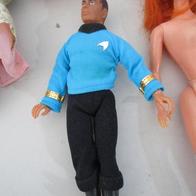 #23 Dolls, baby, Barbie type, Star Trek 