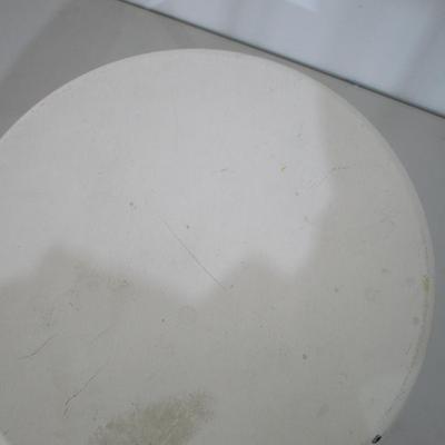 #27 white stool