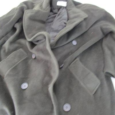 #37 Calvin Klein rand Women's dress coat,  Pea coat style
