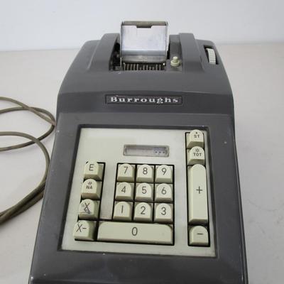 #43 Vintage Burroughs adding machine