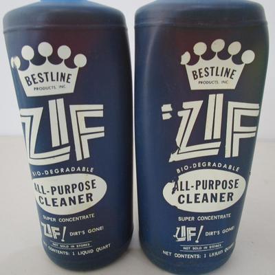 #45 Vintage Bestline ZIF All-Purpose cleaner 2 bottles