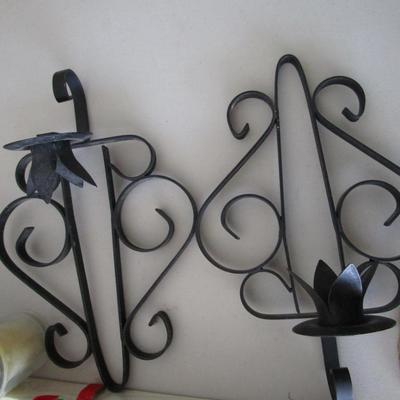 #53 Candles, new and holders