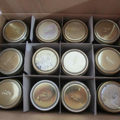 #70 Vintage case of Kerr wide mouth quart jars