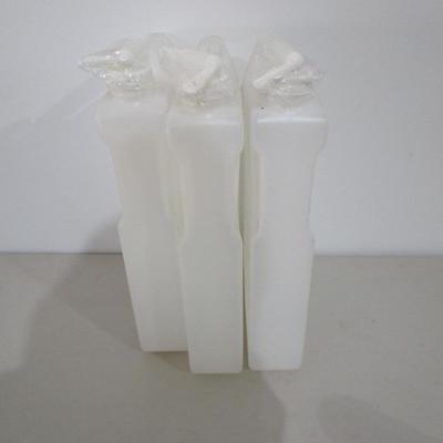 #74 3- Four liter water containers with spout