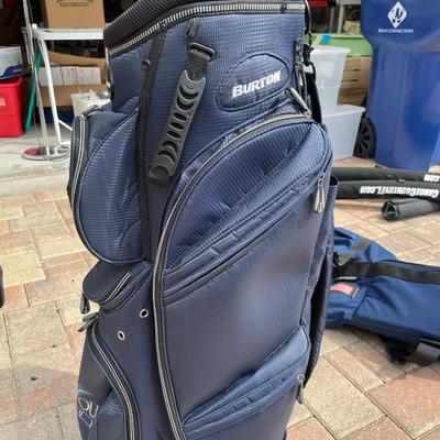 Lot 115.  Burton Golf Bag