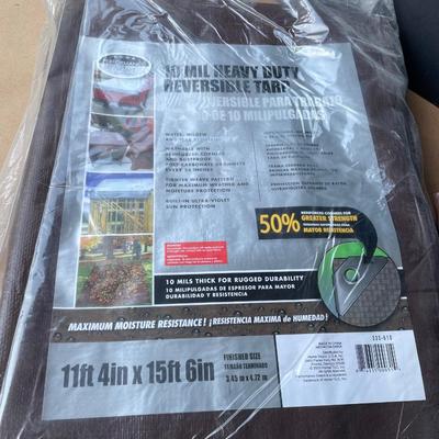 Lot 120  Two Tarps