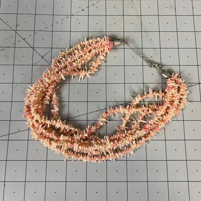 DTR Jay King Pink Coral Necklace, (FINE) 
