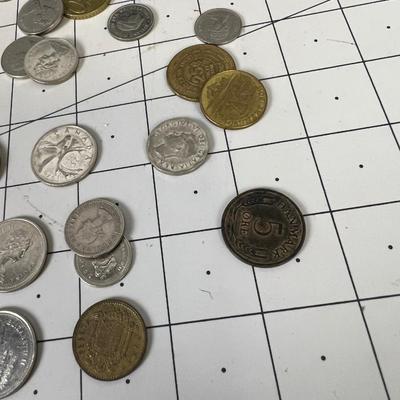 Foreign Coins and Tokens