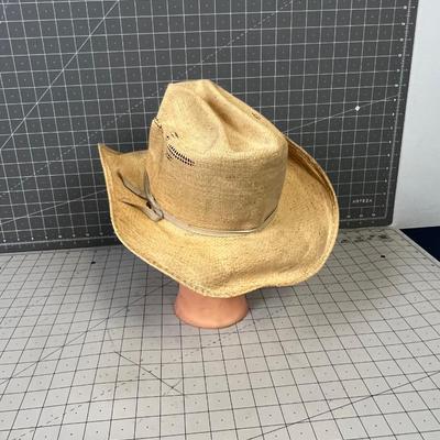 Lone Rider Straw Cowboy Hat