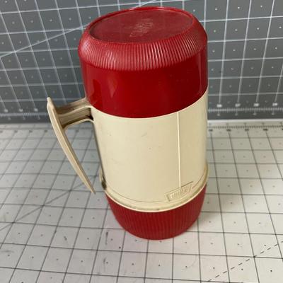 Thermos, RED Excellent for Fall Food Prep to the Office. 