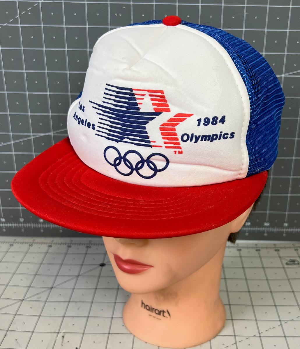 1984 Los Angeles Olympics Snap Back Ball Cap | EstateSales.org