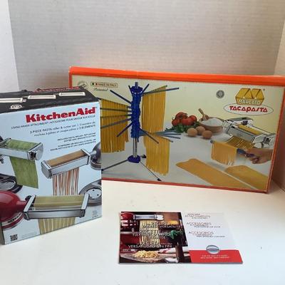 K1168 Kitchen Aid 3 Piece Pasta Roller & Cutter with Pasta Dryer