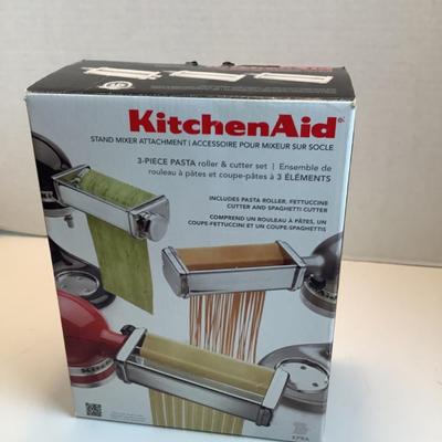 K1168 Kitchen Aid 3 Piece Pasta Roller & Cutter with Pasta Dryer