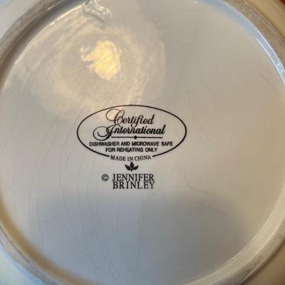 K1173 Italian Pottery Pasta Set