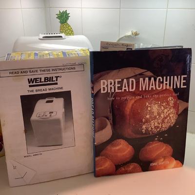 K1112 West End Bread Machine and Cuisinart Ice Cream Machine