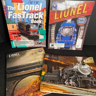 Lot 246. Four Lionel Train Books