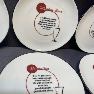 Drink Recipe plates