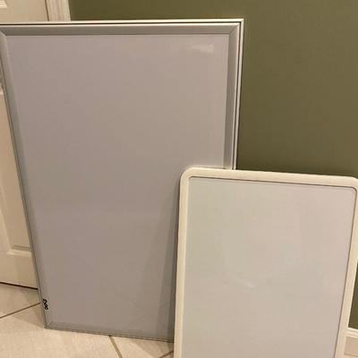 Lot 254. Two dry Erase Boards