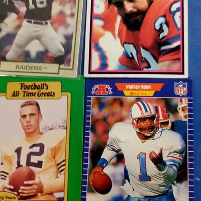 LOT 83  SIX OLD FOOTBALL CARDS