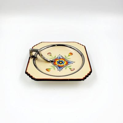 BEAUTIFUL HAND PAINTED TRINKET JEWELRY DISH
