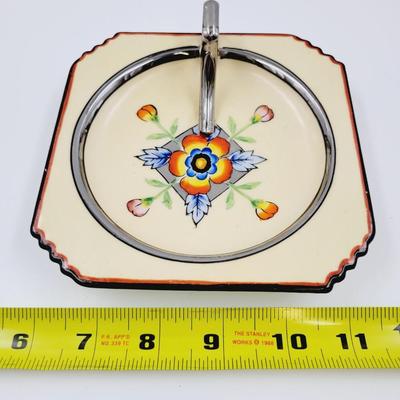BEAUTIFUL HAND PAINTED TRINKET JEWELRY DISH