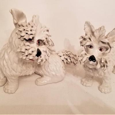 Lot #39 Cute Pair of Vintage Dog Figurines