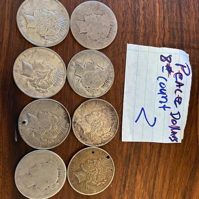 US Peace Dollar Coin Lot 90% silver