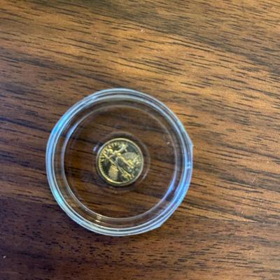 $20 miniature  St. Gaudens Gold Piece Coin