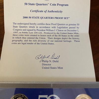 United States Mint 50 State Quarters Proof Set