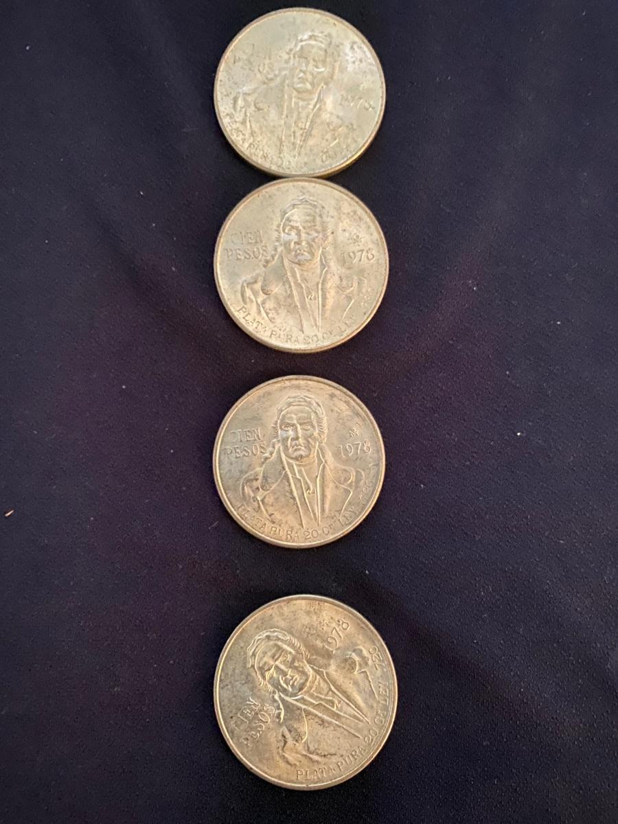 Mexican Cien Peso Silver Coin Lot | EstateSales.org