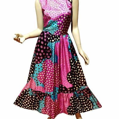 JackBryan Dupuis Maxi Sleeveless Dress Magnificent Colors Fit & Flare