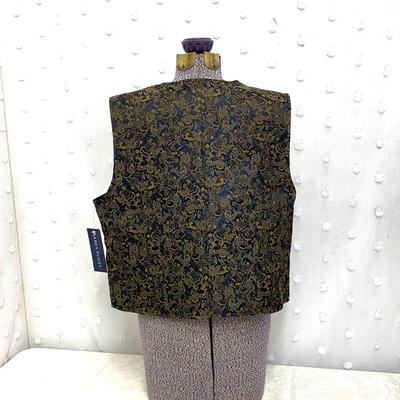 NWT - KAREN SCOTT - PROFESSIONAL VEST - SIZE L