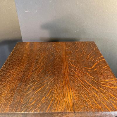 Lot 338. Vintage Oak Side Table