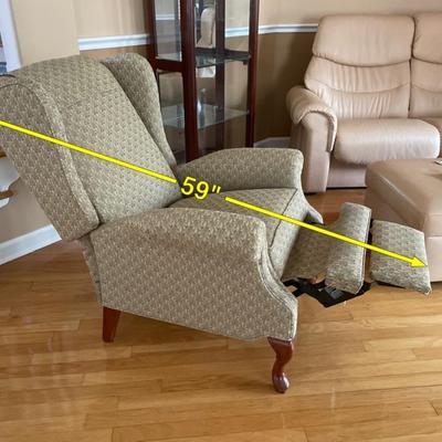 Lot 339. Petite Recliner - Like New