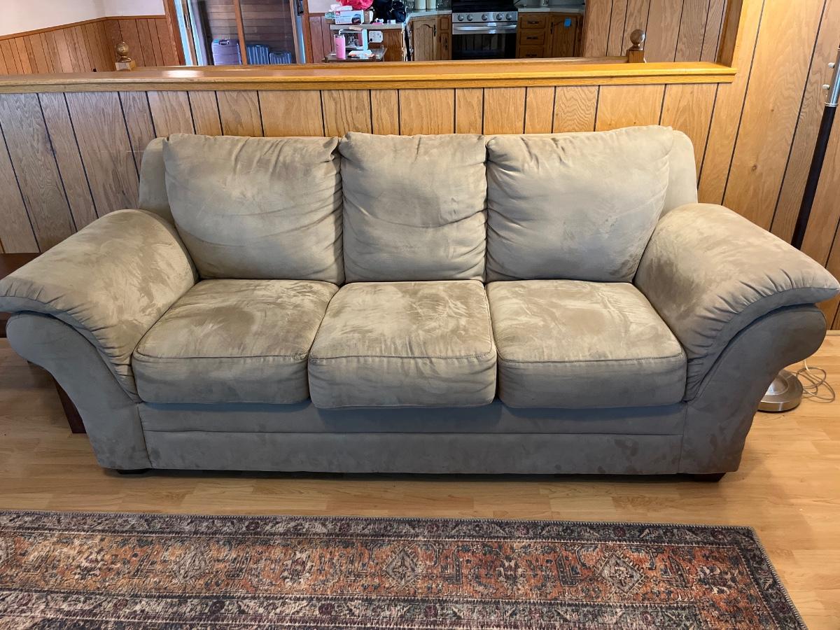 U2 Microsuede Sofa