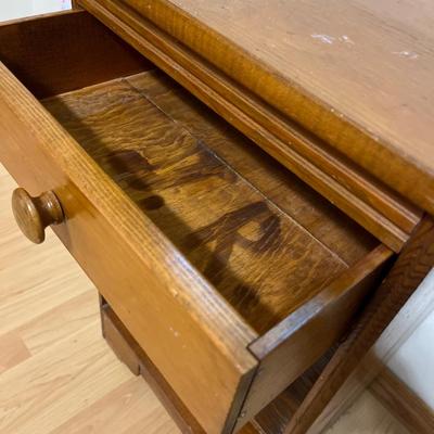 U8- Vintage Homemade Side Table