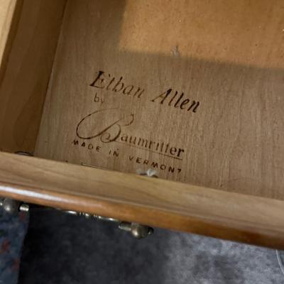 U14- Vintage Ethan Allen Side Table