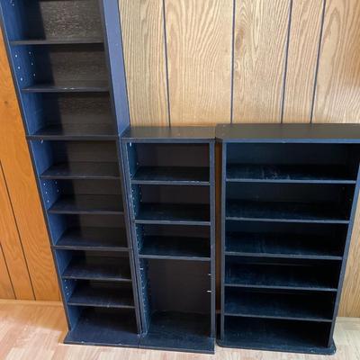 UL-32- Cd/DVD bookcases (3 sets)