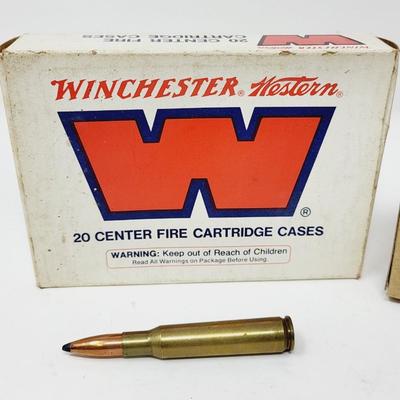 WINCHESTER WESTERN SUPER 7mm MAUSER AMMO