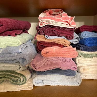B100- Asstd Towels, hand towels, wash cloths