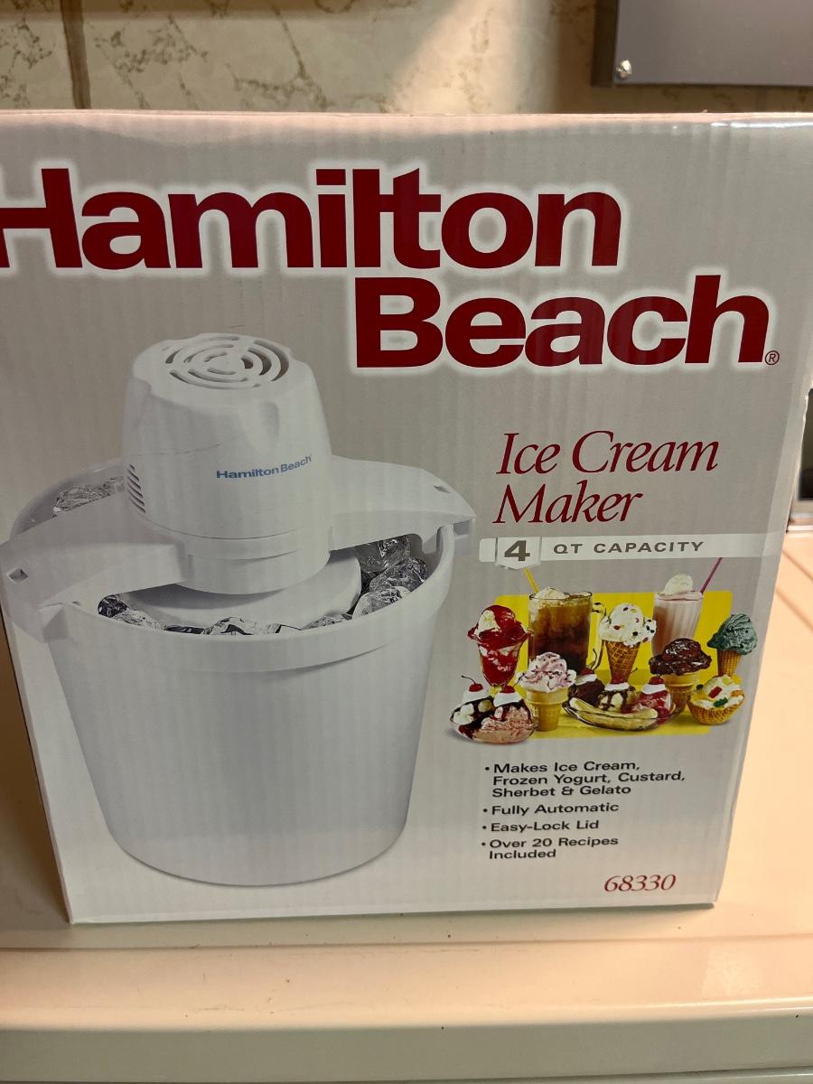 B103 Hamilton Beach Ice Cream Maker