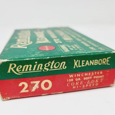 REMINGTON KLEANBORE 270 WINCHESTER AMMO