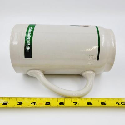 SCHWABEN BRAU PROSIT! STONEWEAR STEIN 1 LITER