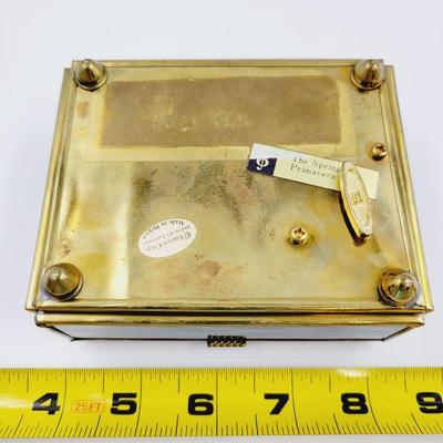 LOVELY VINTAGE ENESCO MUSIC TRINKET BOX