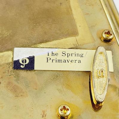 LOVELY VINTAGE ENESCO MUSIC TRINKET BOX