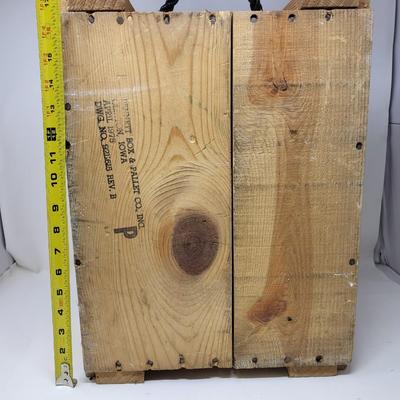 WOODEN HEAVY GRENADE BOX - EMPTY