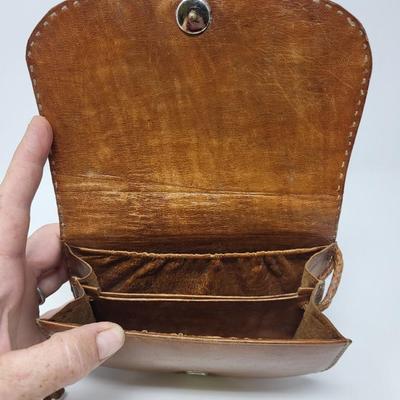 VINTAGE LIZARD SKIN SHOULDER PURSE