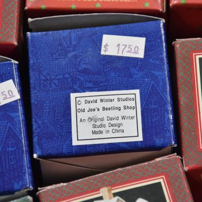 17 David Winter Christmas Ornaments
