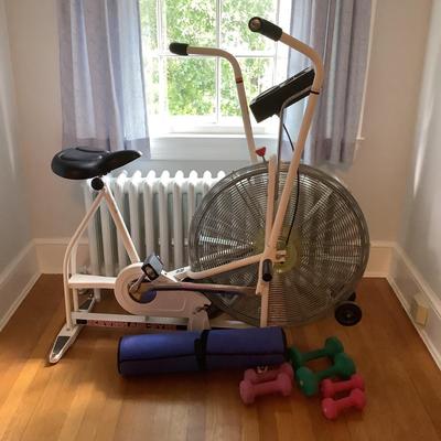E1121 Schwinn Air-Dyne Bicycle and exercise equipment